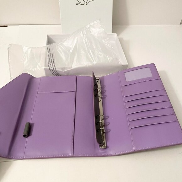 DP Organizer Grey Purple Binder Cover - Picture 3 of 13